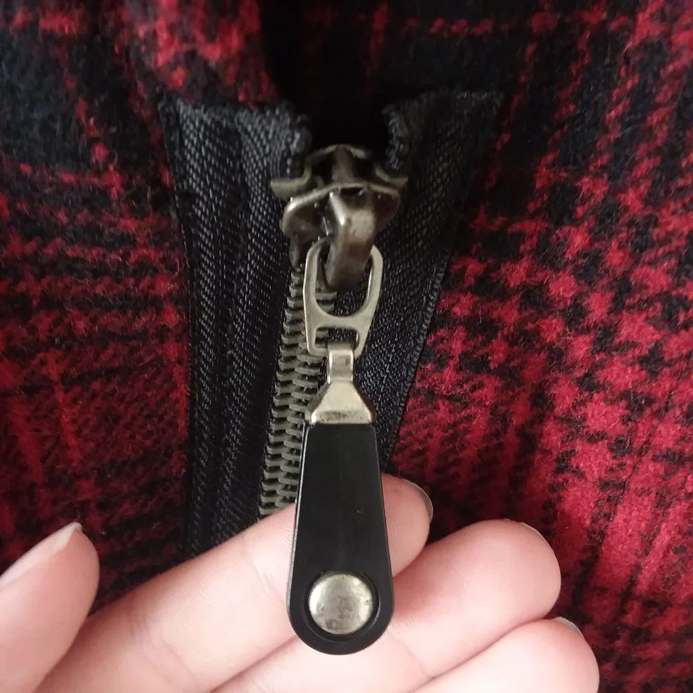 Buffalo David Bitten Red & Black Plaid Jacket